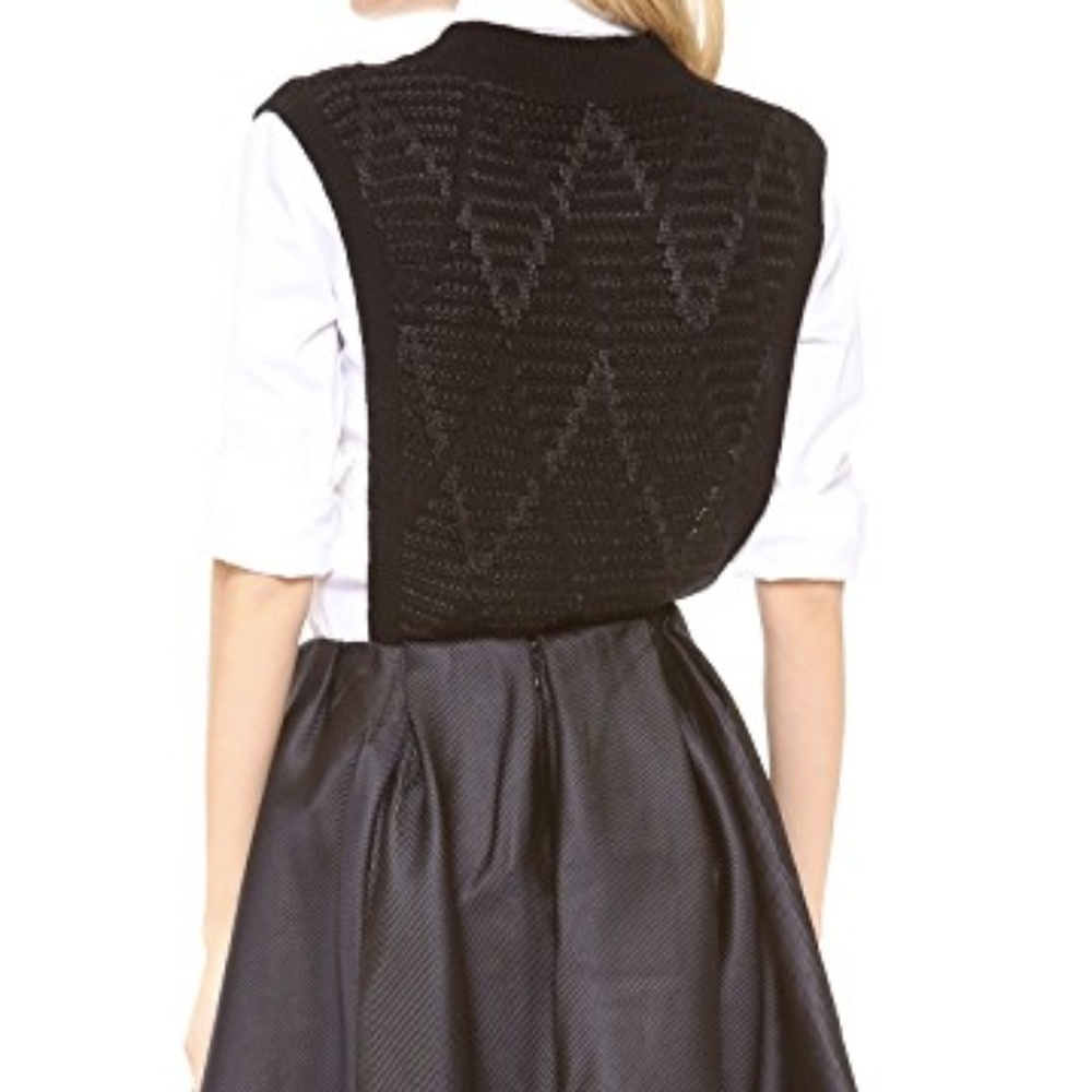 Thakoon Addition Beaded Argyle Sweater Vest - Picture 4 of 7